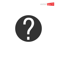 Question Symbol Icon Design Vector