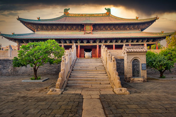 Fototapeta premium A Chinese Temple