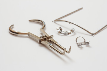 Metal dental instruments for teeth dental care