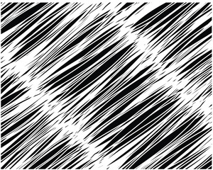  Digital image with a psychedelic stripes Wave design black and white. Optical art background. Texture with wavy, curves lines. Vector illustration