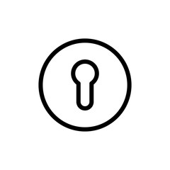 lock icon logo design illustration vector eps - 10