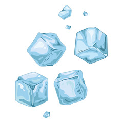 Obraz premium Ice - Fruit Set - Series in the portfolio