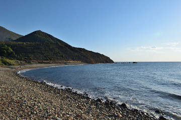 Seascape from Marmaros beach - turkish aegean island Gokceada (Imbros)