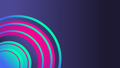 Modern cool shape neon glow gradient background template for business corporate, brochure, flyer, wallpaper, banner, presentation, advertising