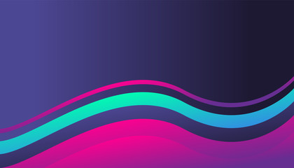 Modern cool shape neon glow gradient background template for business corporate, brochure, flyer, wallpaper, banner, presentation, advertising