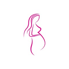 Beauty pregnant women