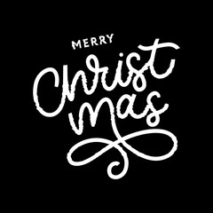 Merry Christmas gold glittering lettering design. Vector illustration EPS 10