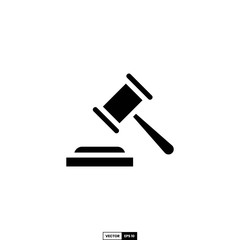 Auction icon, design inspiration vector template for interface and any purpose