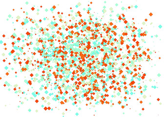 Colorful Universe Distribution Computational Generative Art background illustration