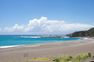 南紀熊野ジオパークにある『志原海岸』