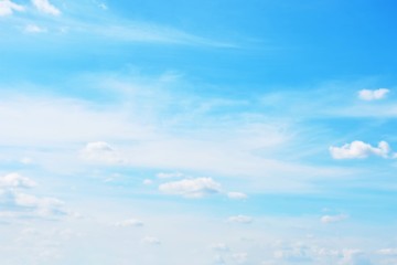 blue sky with clouds