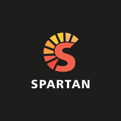 Letter s logo template design vector illustration, creative