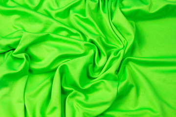 .Green cloth blank with stripes on the ground