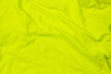 .The yellow fabric is blank with the stripes background.