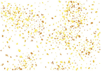 Festive color rectangle confetti background. Abstract frame confetti texture for holiday, postcard, poster, website, carnival, birthday, children's parties. Cover confetti mock-up. Wedding card layout