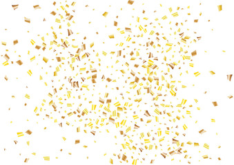 Festive color rectangle confetti background. Abstract frame confetti texture for holiday, postcard, poster, website, carnival, birthday, children's parties. Cover confetti mock-up. Wedding card layout