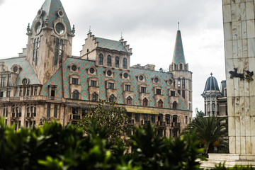 Fototapeta premium Batumi / Georgia 20. November 2019 Photos of the sights of the city