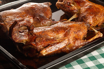 Roasted Ducks