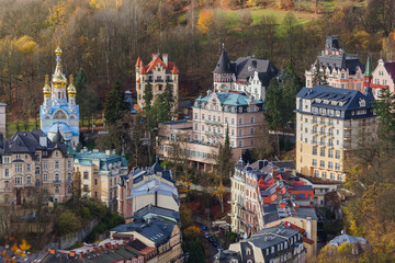 Karlovy Vary in Czech Republic © Nikolai Sorokin
