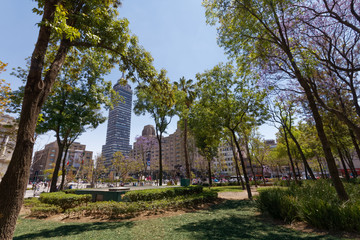 Fototapeta Park Alameda Central w Ciudad de Mexico obraz