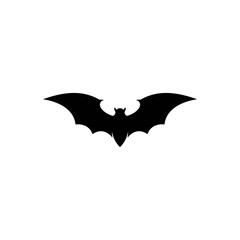 Bat icon for web. Isolated on white background
