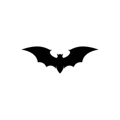 Bat icon for web. Isolated on white background