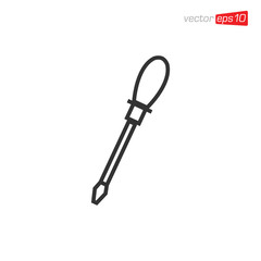 Screwdriver Mechanic Icon Design Vector