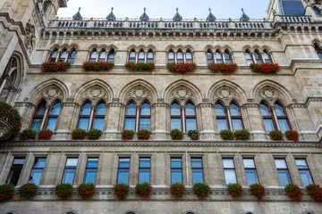 View on amazing cathedral in Vienna. Austria.