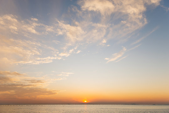 夕方の明石の海 © kenta57