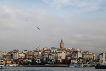 Fototapeta premium View of Istanbul with the Galata Tower