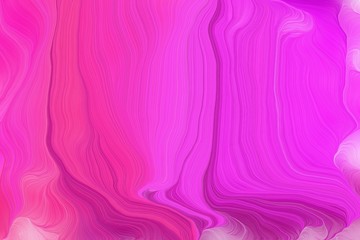 colorful curvy background illustration with neon fuchsia, medium violet red and deep pink color