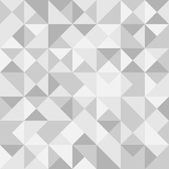 seamless polygon background pattern. abstract gray triangles