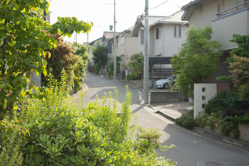 雲雀丘の街並み