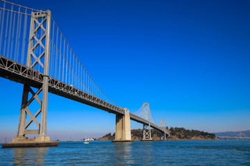 Fototapeta na wymiar Bay Bridge from San Francisco