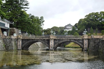 Fototapeta na wymiar Tokyo- Giardini imperiali