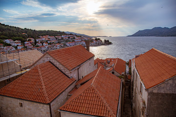 Korcula - chorwackie, nadmorskie miasteczko © nitka_zaplatana