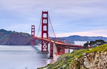 Golden Gate Bridge in San Francisco, California © Leonid Andronov