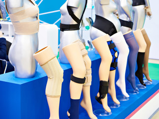 Women dummy bandage in store