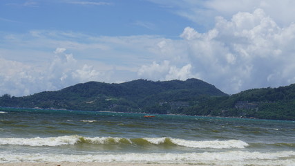 Тайланд.пхукет.view of the sea and mountains