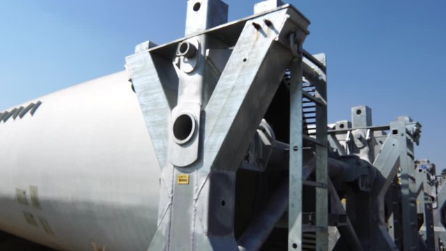 The impeller is the backbone of the most important wind turbine system footage 4K