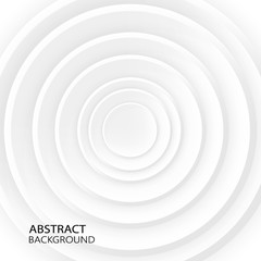  Abstract circles background, paper cut