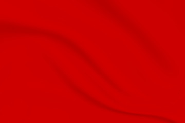 abstract smooth elegant red fabric texture background,flowing satin wave. christmas background.