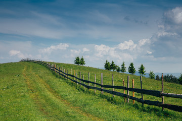 Beautiful landscape from Transylvania, Romania