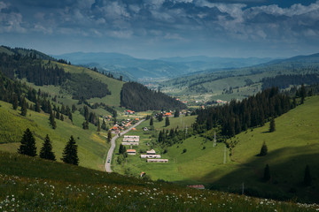 Fototapeta premium Beautiful landscape from Transylvania, Romania