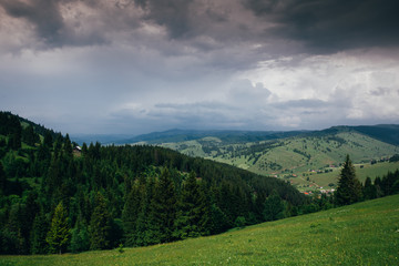 Beautiful landscape from Transylvania, Romania