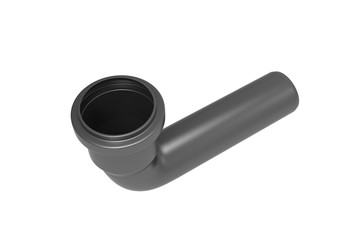 Pipes for water. Pipe. Tube. Sanitary. 3D rendering.