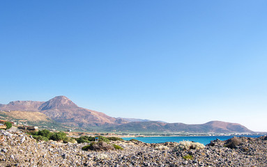 Greece Crete island Ravdoucha Beach