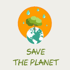 Save The Planet Earth Card