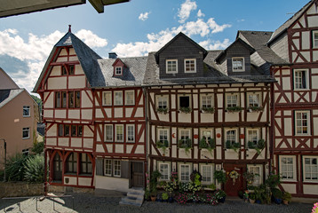 Fachwerkh&auml;user in der Altstadt von Wetzlar in Hessen, Deutschland 