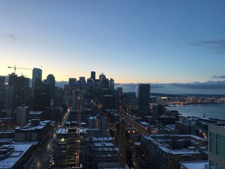 Obraz premium Seattle Skyline